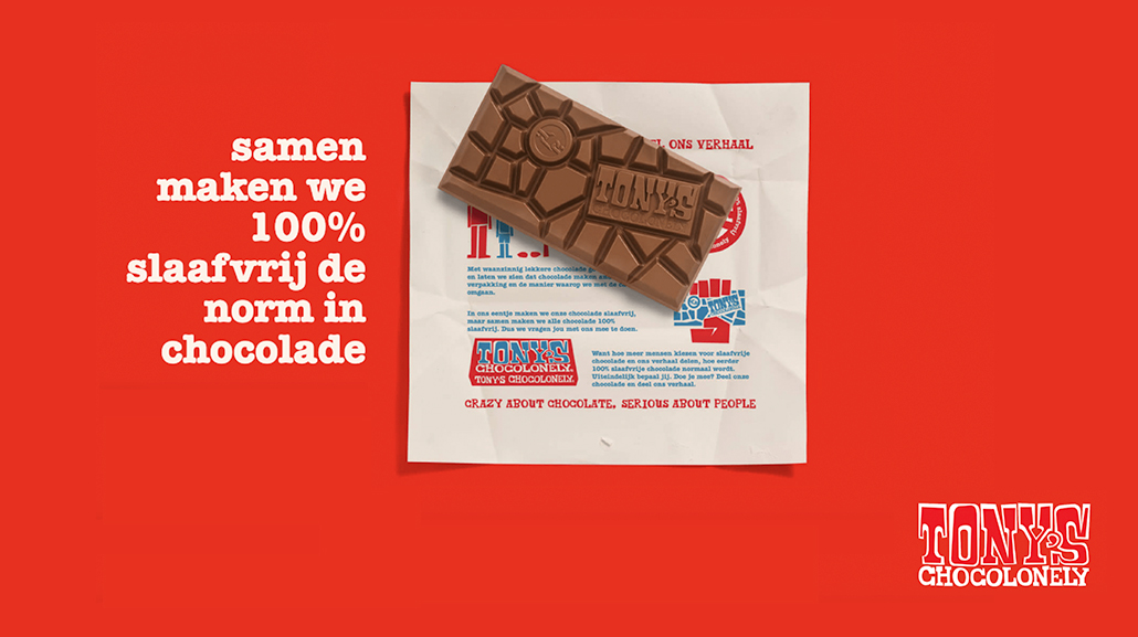 de merkwaarde van Tony Chocolonely
